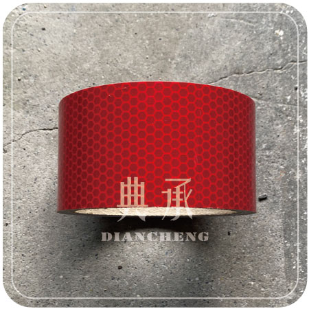 紅色高強級反光膠帶側面