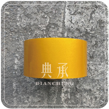 黃色的商業級反光膠帶側面