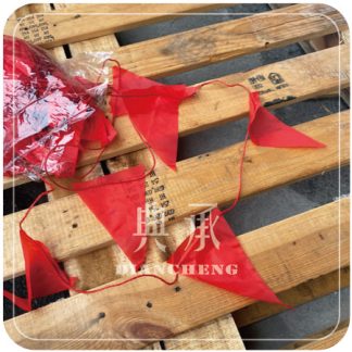 三角旗攤開展示